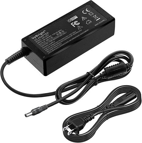 UpBright 48V AC Adapter Compatible with Lorex 4K 8ch NVR 1HDD 8PoE 60Hz Model N841A8-Z NR818-N 4K Ultra HD NVR 8 Channel 2TB Network Video Recorder DC 48V/2A DC48V 48VDC 2.0A Power Supply Cord Charger
